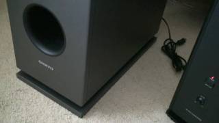 Onkyo and Panasonic Subwoofer