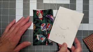 20241214 Gift Card Holder development #sewChristmas #sew #sewgifts