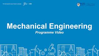 CDE e-Open House 2026: Mechanical Engineering (Programme Video)