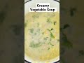 Creamy Vegetable Soup