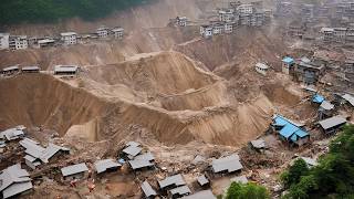 The Earth Collapsed! Massive Landslide in China Burying 18,000 People