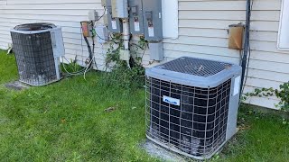 1993 Carrier 38YC and 2000 Heil Max Performance 10 heat pumps (not running)