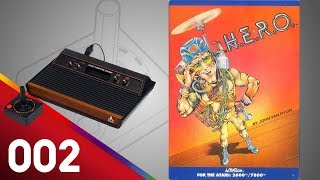 H.E.R.O. (Levels 1 to 20 + 1 PRO) ATARI 2600 FULL GAME Longplay Gameplay Walkthrough Playthrough VGL