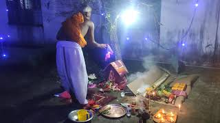 Durga Puja (Sasthi puja) at Harimandir and Bir Trikendrajit Road, Lala Bazar | Durga Puja