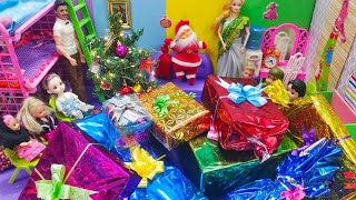 Christmas தாத்தா குடுத்த Gifts Open பண்ண போறோம்😁எல்லாமே செமையா இருக்கு🤩/Barbie show tamil