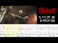 slipknot duality paul gray jam with roy mayorga bass and drum tabs by chami s bass