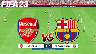 FIFA 23 | Arsenal vs Barcelona - Club Friendly 2023/24 - Full Gameplay
