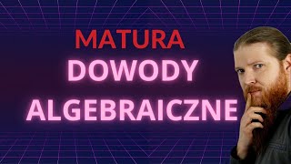 MATURA MATEMATYKA Dowody algebraiczne Zadania PEWNIAK