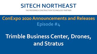 Trimble Business Center, Drones, and Stratus