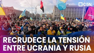 RECRUDECE la TENSIÓN entre RUSIA y UCRANIA