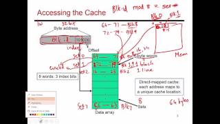 Video 65: Cache Access Terminology/Concepts, CS/ECE 3810 Computer Organization