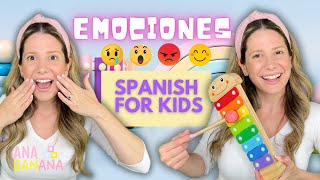 Aprende Español con Ana Banana - Emociones - Desarrollo del Lenguaje para niños - Video Educativo