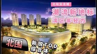 #北站宝龙城 | 潮流新地标 湾区年轻力，珠海新锐TOD综合体！北围南向板楼新盘！66㎡2房小户型