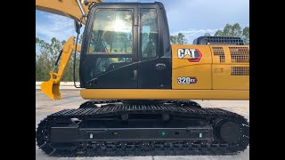 รถขุด Caterpillar 320 GX เครื่องยนต์ 4 สูบ บุ้งกี๋ 0.9คิว ,Excavator new model