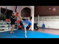 taekwondo homework combo kick