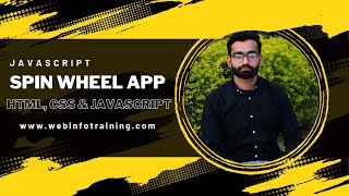 How to Create a Spin Wheel App using HTML, CSS & JavaScript