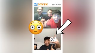 Omegle Goes CRAZY Over Magic Trick!! - #Shorts