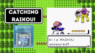 How to find Entei and Raikou on Pokemon Crystal!