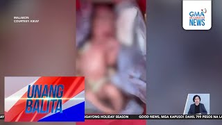 Bagong silang na sanggol, natagpuang nakasilid sa eco bag at iniwan sa gilid ng... | Unang Balita