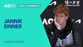 Jannik Sinner Press Conference | Australian Open 2023 Fourth Round
