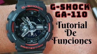 Casio G- Shock Ga-110 Tutorial de funciones