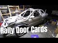 Making Door Cards to Clear the Roll Cage in the Rally GC8 Project