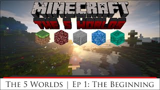 Minecraft: The 5 Worlds | Ep. 1: The Beginning
