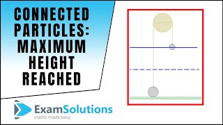 Connected particles : Greatest height reached by a particle when the other hits the ground