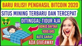 Baru Rilis!!🤑🤑Situs Odading Dapat 1000 GHs Bonus Daftar (Auto Garap)|| Website Penghasil Bitcoin