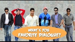 Choose Your Favourite Punch Dialogue of the Year | Telugu FilmNagar