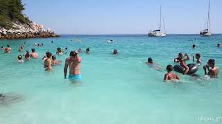 Marble (Saliara) beach on Thassos