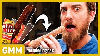 Slim Jim Stuffed Churro Taste Test