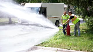 Hydrant Flushing and Maintenance Program