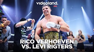 Rico Verhoeven blijft ongeslagen wereldkampioen na partij tegen Levi Rigters | Glory Collision 7