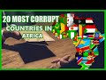 Transparency International Report  2019 Top 20 Most Corrupt Countries in Africa