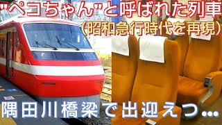 【先祖返りをして浅草口に帰還】東武特急りょうもう号･1800系カラーリング編成に乗ってきた。