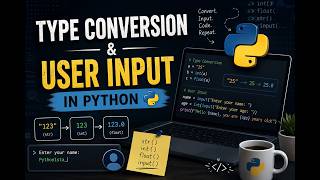 Python Input & Type Conversion Explained 🔥 Beginner Tutorial