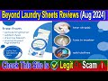 Beyond Laundry Sheets Reviews (Aug 2024) Watch The Video & Know Product Details ! Scam Advice