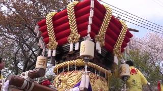 平成22年 南あわじ市賀集八幡神社春祭り　宮入り　八幡南2　だんじり祭り