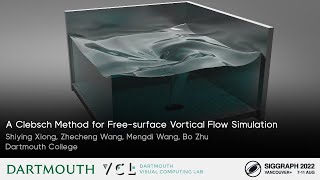 A Clebsch Method for Free-Surface Vortical Flow Simulation