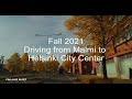 Finland, Driving in Fall 2021 From Malmi to Helsinki City Center