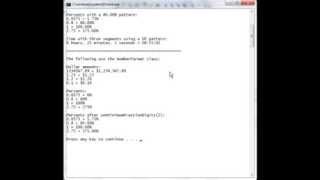 Java Formatting Classes