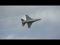 【4k】間もなく開催される 三沢基地航空祭2024の為の予習 f 16demoteam