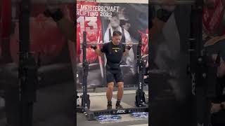 Deutscher Meister POWERLIFTING‘ 22 GDFPF M1 bis 75KG Squat 190Kg RAW