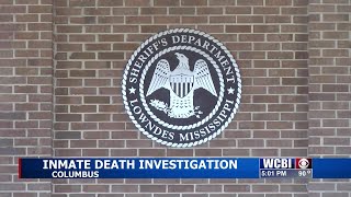 Investigation underway after an inmate's death in Lowndes Co.