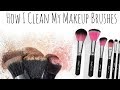 How I Clean My Make-up Brushes & Sponges // Wabosha Maxine