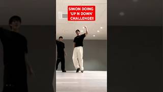 SIWON DOING 'UP N DOWN' CHALLENGE !!