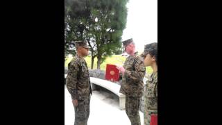 Meritorious Lance Corporal Ceremony