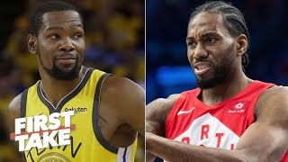 Who is the more clutch Finals player: KD or Kawhi? | First Take