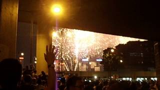 香港　国慶節　花火　Hong Kong National Day Fireworks